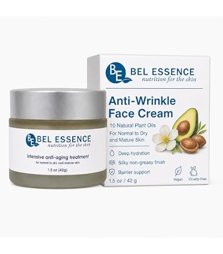 Amazon.com: Bel Essence Anti-Wrinkle Face Cream, 9-Oil Botanical